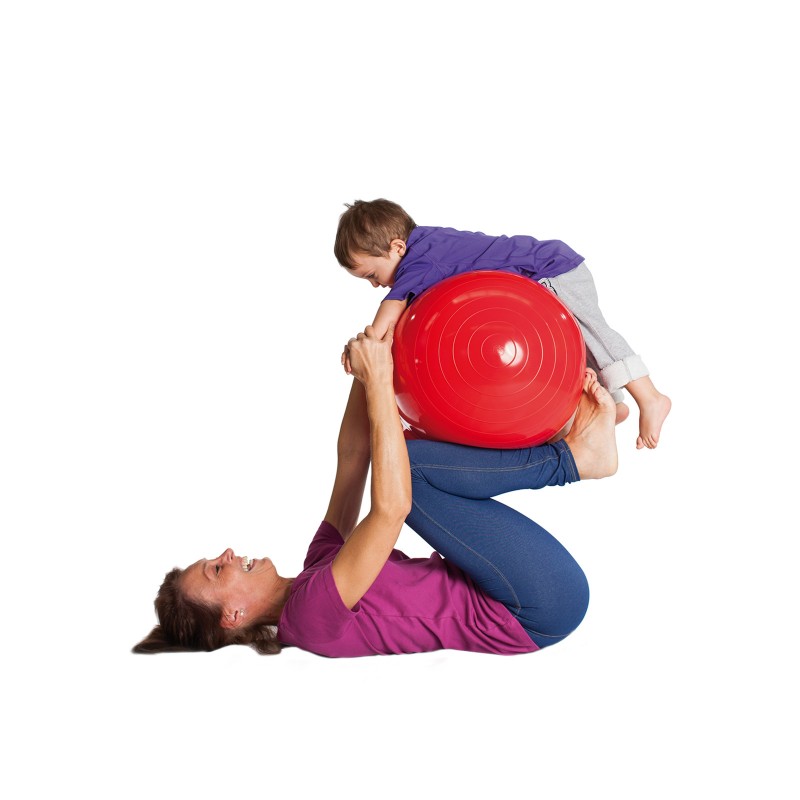 Gymnic Physio Roll 55cm Ball, Yellow
